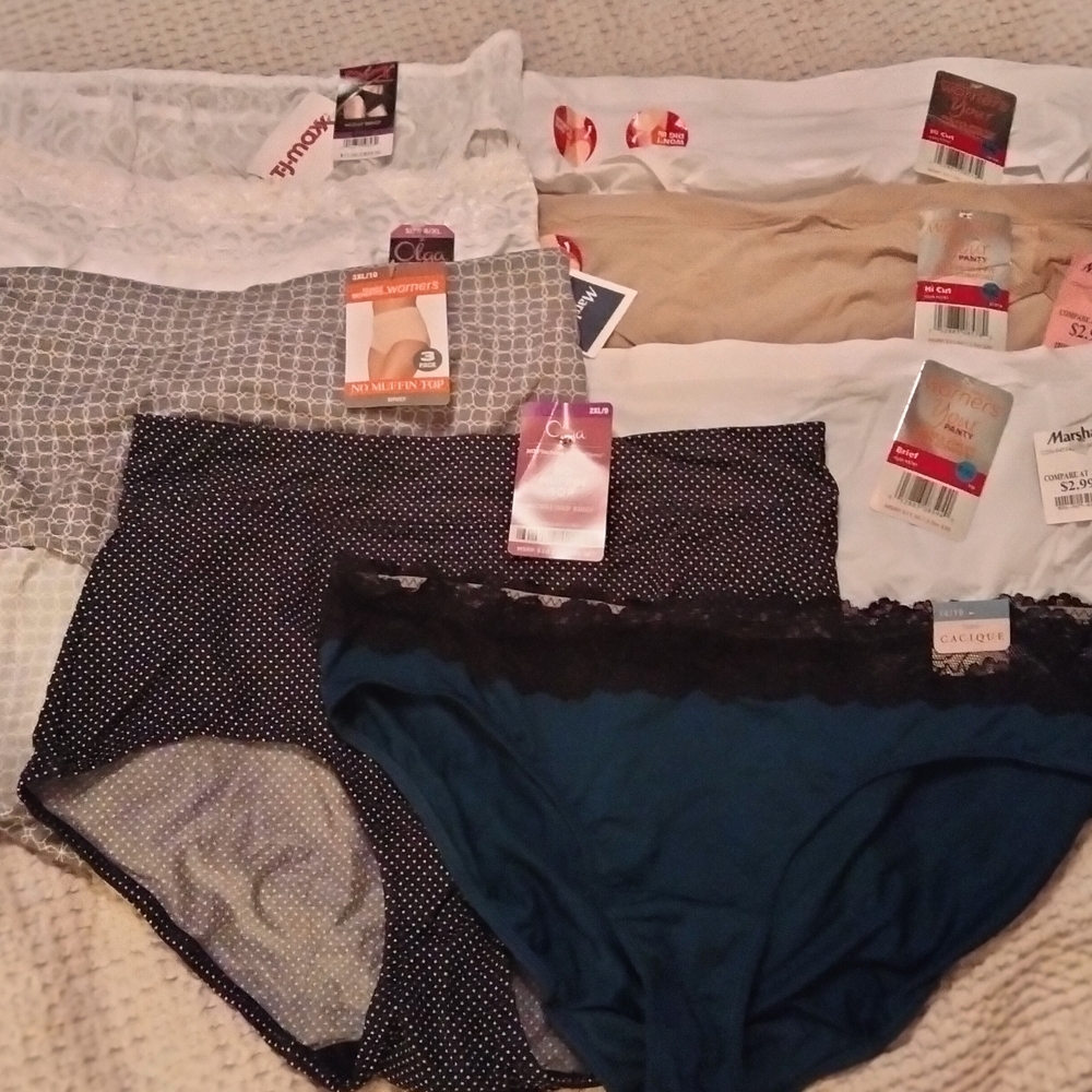 Assortment NWT Warner's, Olga, Cacique & Maidenform Panties